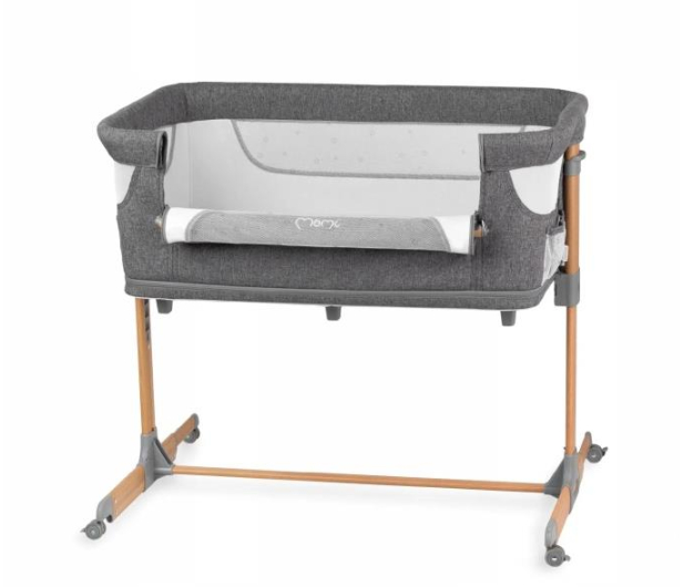 MoMi Smart Bed łóżeczko dostawne 4w1 szare - 1027759 - zdjęcie 4